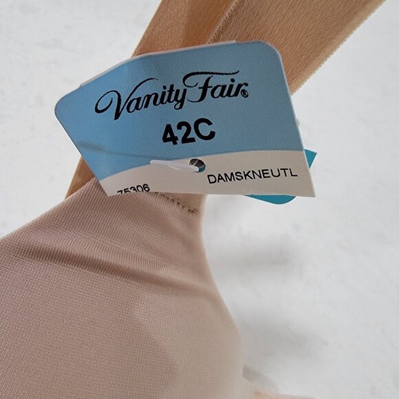 Vanity Fair 42C Fits You Perfectly Average Contour 75306 Beige NWT - Picture 2 of 5